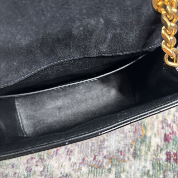 YSL Saint Laurent Vicky Quilted Patent Bag - Picture 11 of 16